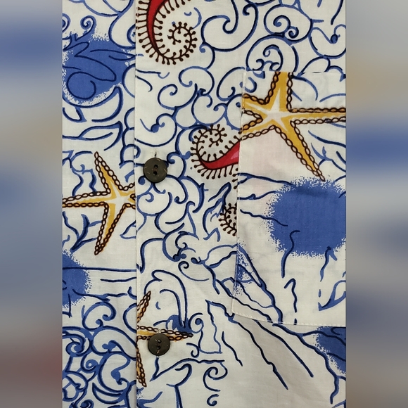 NWT Bernie Dexter Starfish Shirt size S - Picture 3 of 8